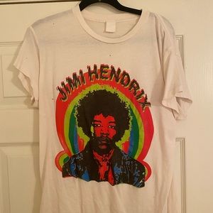 Madeworn Rock “Jimmie Hendrix” T-shirt Sz small